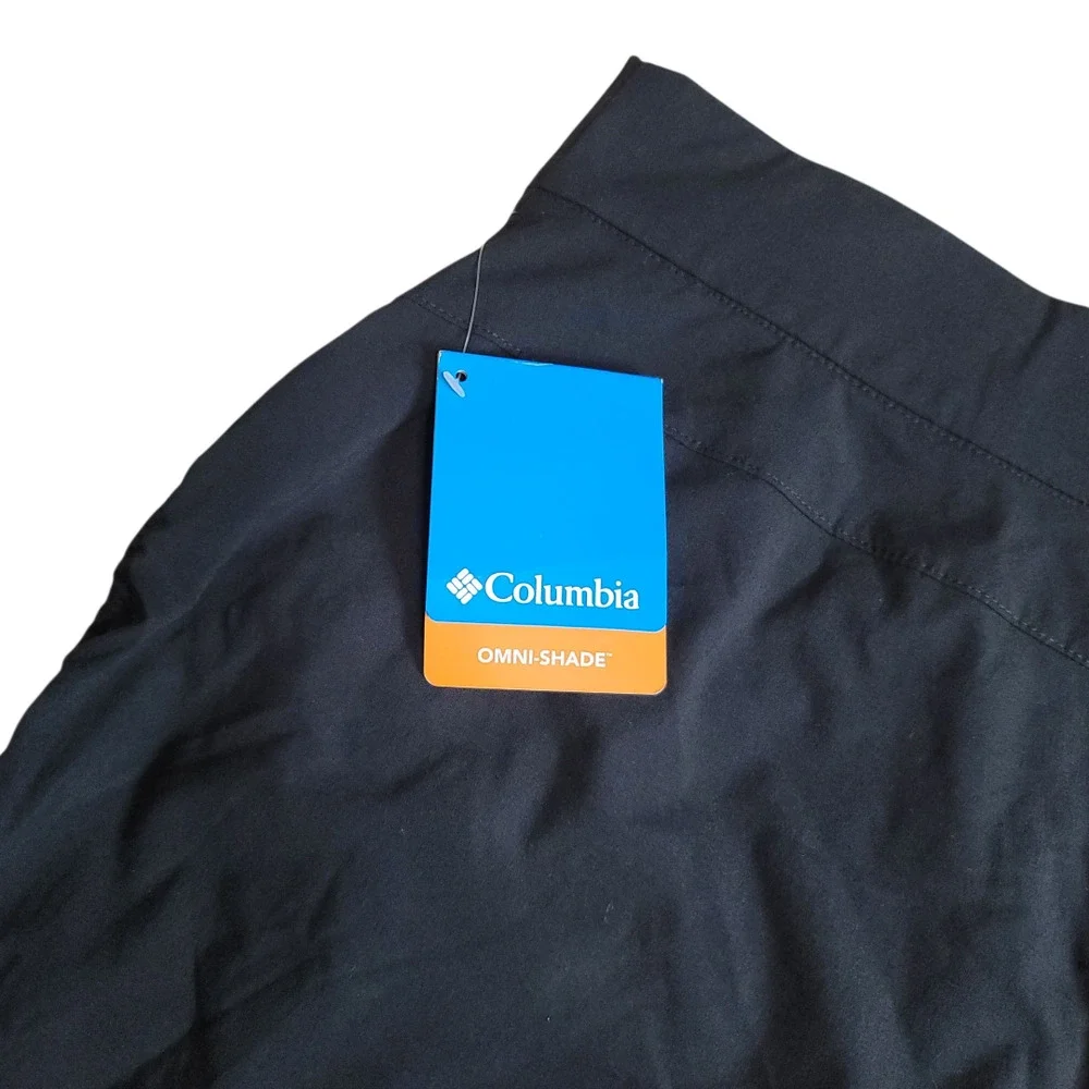 Columbia Active Wear Pull-On Omni Shade Black Skort Size XL
